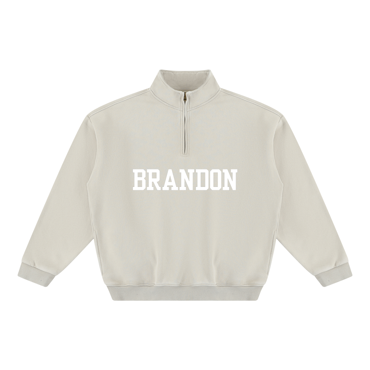 CITY vintage wash fleece sweatshirt
