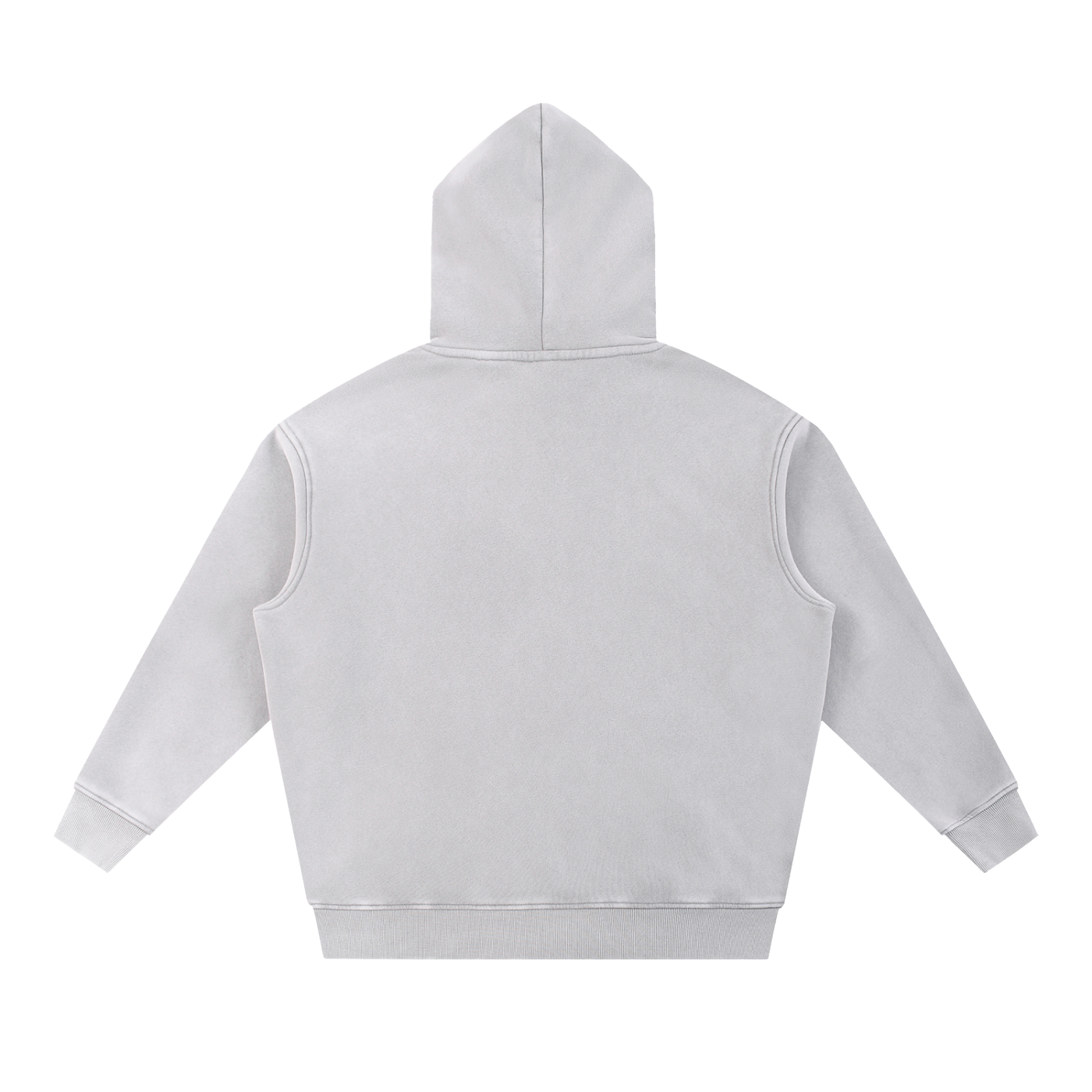 DOGS snow wash fleece oversize hoodie