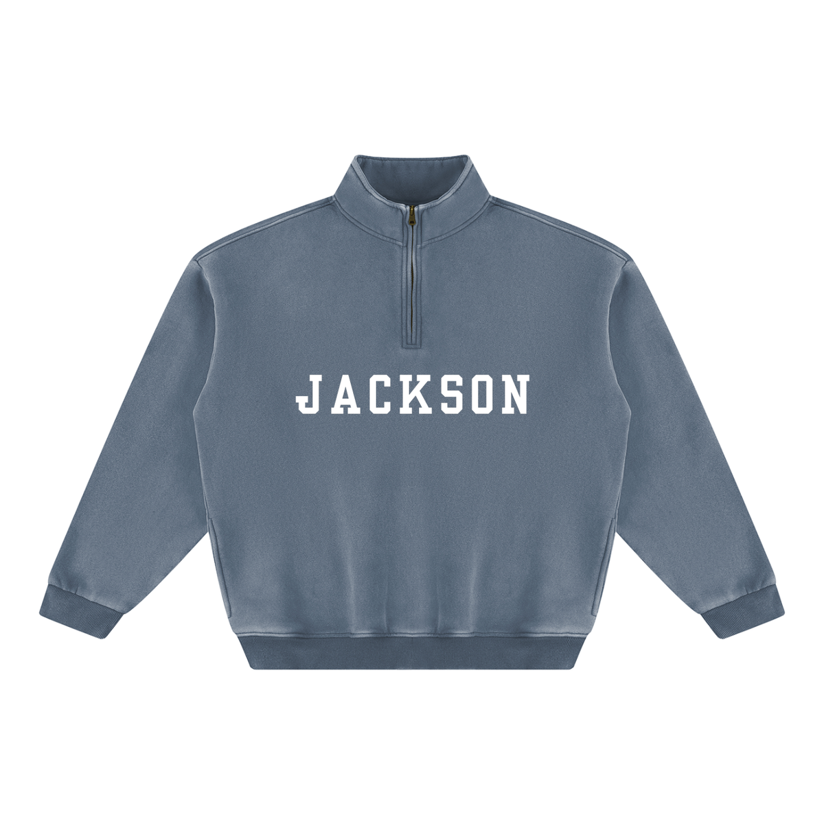 CITY vintage wash fleece sweatshirt
