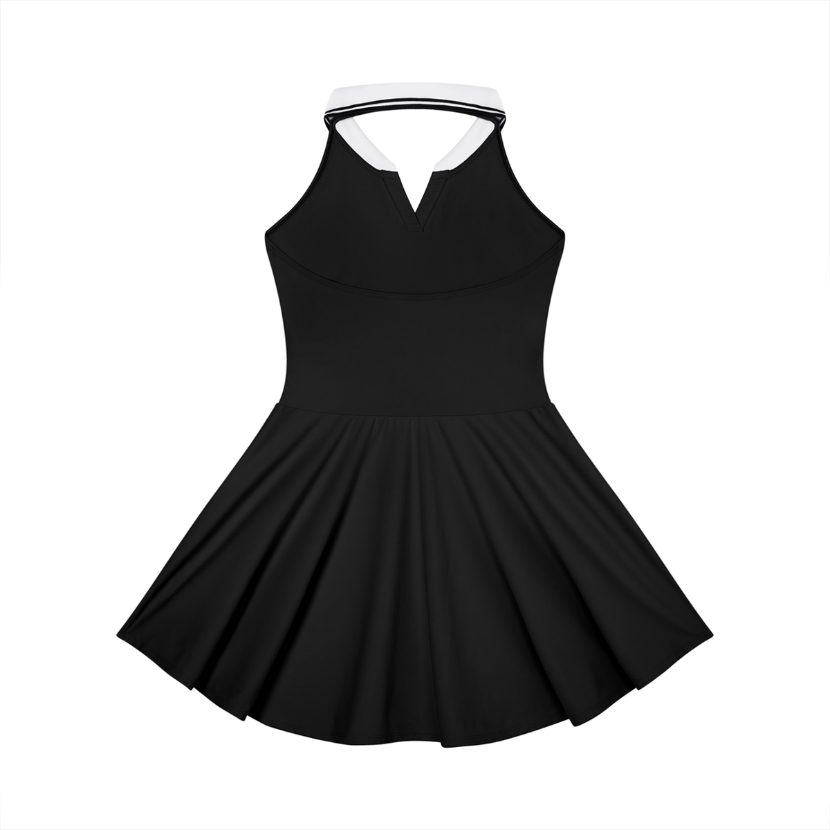 BRANDON collared halter tennis dress
