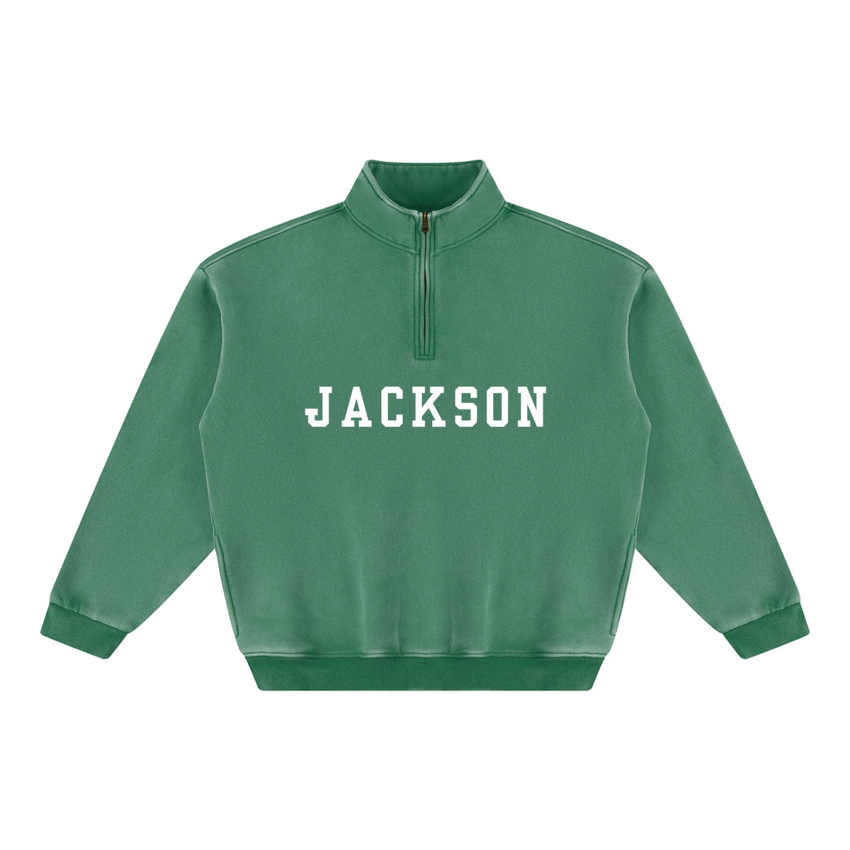 CITY vintage wash fleece sweatshirt