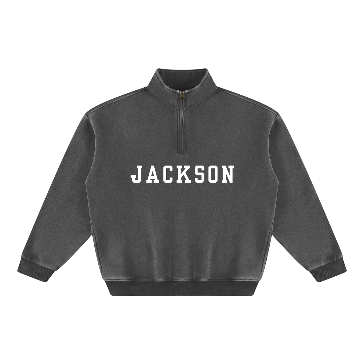 CITY vintage wash fleece sweatshirt