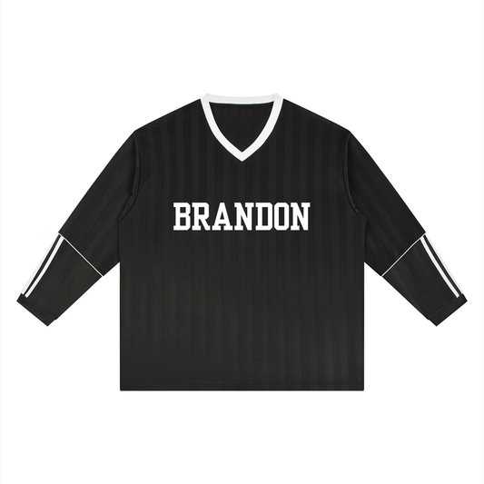 CITY striped soccer jersey
