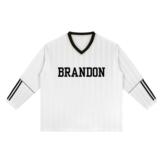 CITY striped soccer jersey