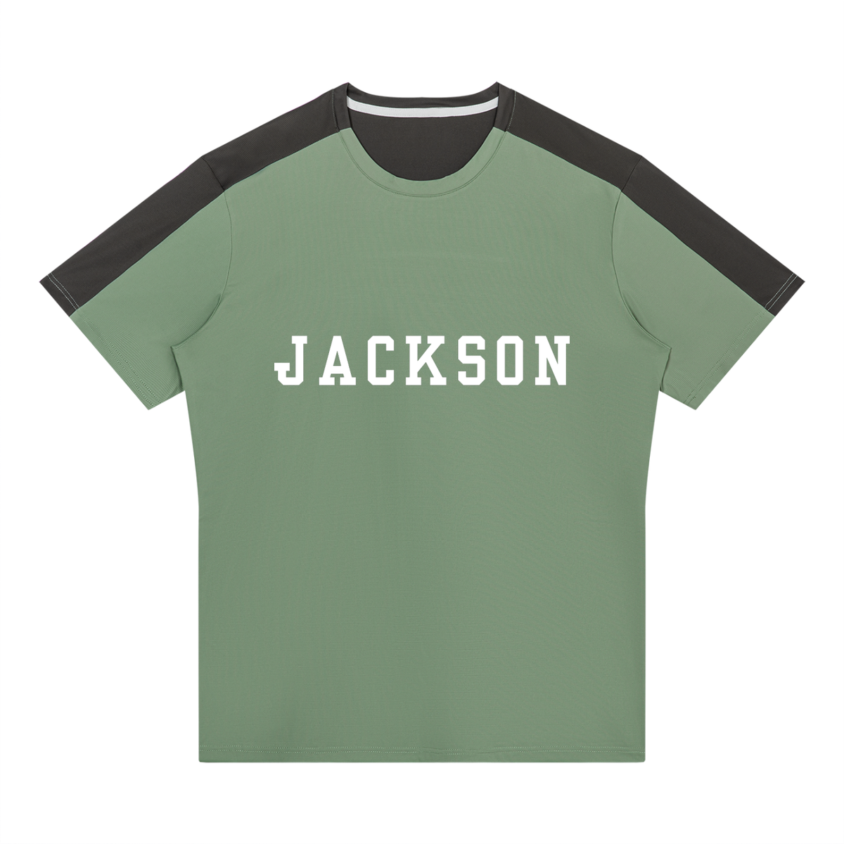 JACKSON men's color block performance t-shirt