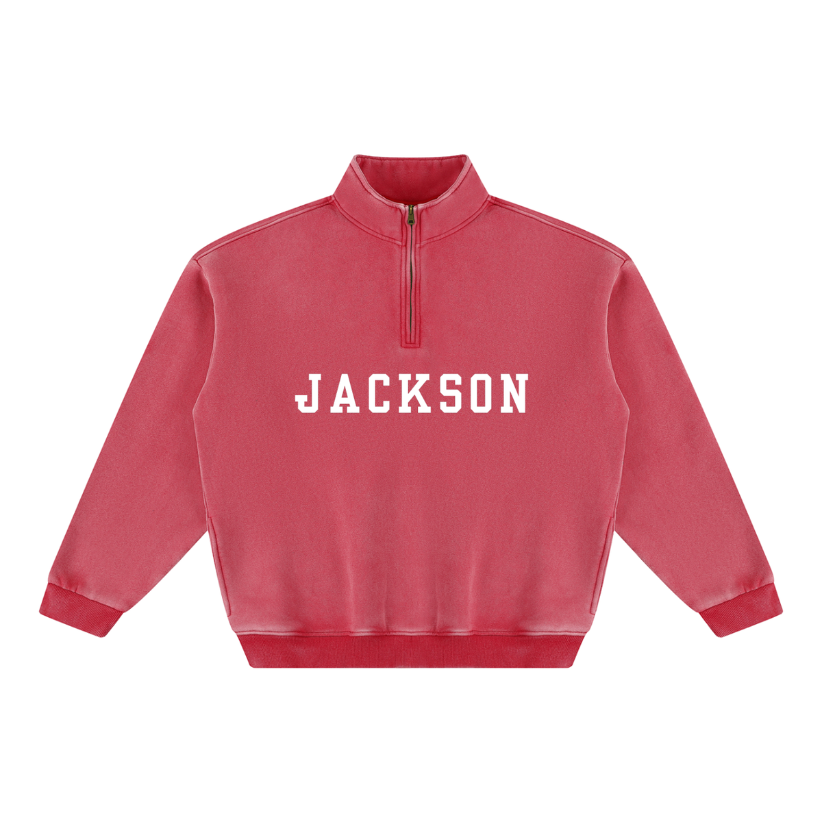 CITY vintage wash fleece sweatshirt